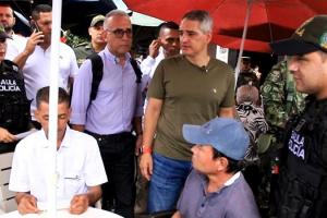 Más policías llegarán a reforzar la seguridad en el Oriente antioqueño, uno de los anuncios del gobernador desde San Rafael 