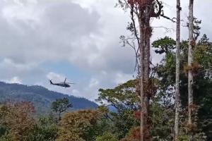 Accidente de helicóptero del Ejército en Chocó.