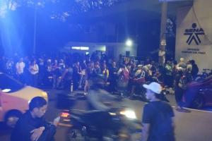 Manifestaciones en el Sena