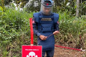 Campo minado deja un muerto y cuatro heridos, uno de ellos con amputación, en límites entre Antioquia y Bolívar 