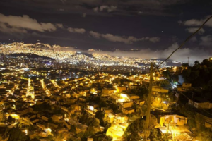 Referencia en la comuna 13 de Medellín 