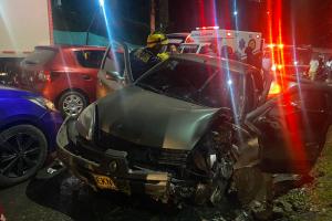 Accidente en La Estrella 