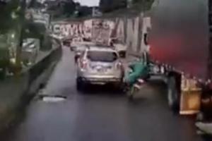 Accidente motociclista /Medellín 