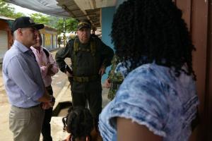 Consejo de seguridad en El Bagre, Antioquia