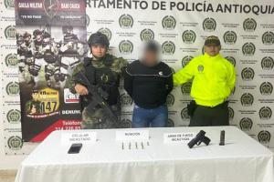 Capturan a Marino en Caucasia 