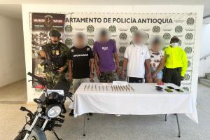 Golpe al Clan del Golfo: Capturan al temido comandante alias "Andrés" y a sus sicarios en Caucasia