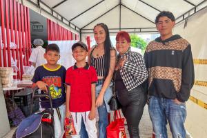 Jóvenes beneficiados 