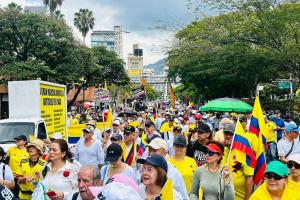 Marchas en Medellín 