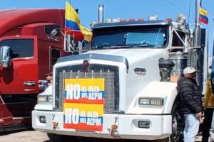 Protesta de camioneros | bloqueos de vías | Incremento del ACPM | Armenia | Septiembre 2024
