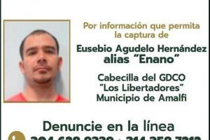 Gobernación de Antioquia confirma desmantelamiento de Libertadores de Colombia con la muerte de alias “El Enano”