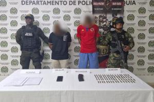 Ejército desmantela célula de Los Caparros con captura de "Vladimir" y "Cejas en Caucasia 