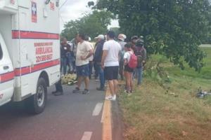 Fatal accidente en Urabá: Motociclista muere y mujer resulta gravemente herida