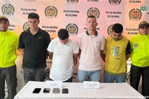 Cayeron "Los Mosqueteros": Enviados a la cárcel por múltiples robos en el Occidente antioqueño que superan los $190 millones 