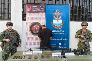 Desarticulan central de comunicaciones del Clan del Golfo en Chocó