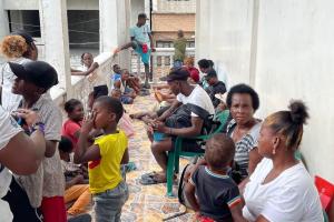 Familias desplazadas en el Chocó 