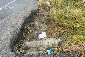 [FOTOS] Andén agrietado y mortal en Manrique Guadalupe: un clamor sin respuesta 