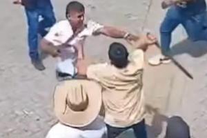 Brutal pelea a machete empañó la celebración del día del campesino en Abejorral: Dos heridos
