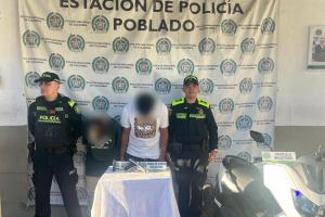 Frustraron un intento de robo en El Poblado: Una pareja armada fue capturada