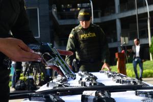 Operativos en octubre dejaron 21 capturas y 29 armas de fuego fuera de circulación en Medellín 