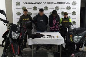 Cayeron ladrones de seis motos en menos de una semana en Rionegro