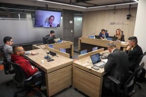 Audiencia de la JEP 