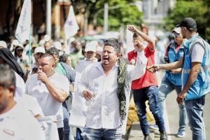 Firmantes de paz marcharon en Medellín 