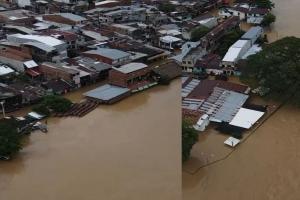 Lluvias en Antioquia cobran la vida de dos personas. Durante el puente festivo se presentaron inundaciones y movimientos en masa.  