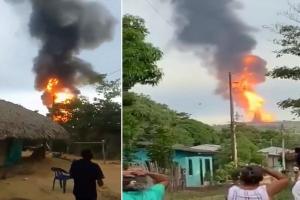 Un saldo parcial de 109 familias afectadas deja erupción del volcán de lodo en Turbo, Antioquia. 