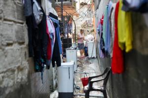 Familias afectadas en Santa Cruz 