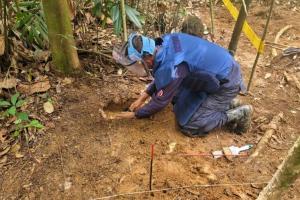 Proceso de desminado en Antioquia 