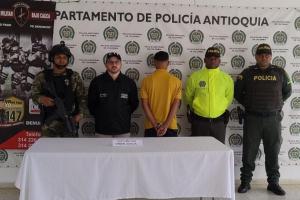 Alias "Diego", cayó temido sicario del Clan del Golfo: uno de los más buscados por múltiples homicidios y extorsiones en Caucasia