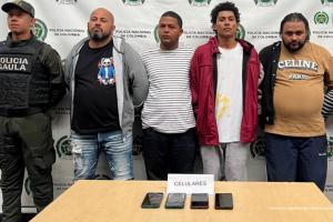 Desarticulan banda de extorsionistas 