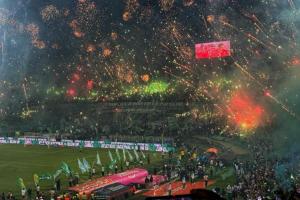 Final de la Liga entre Nacional y Tolima 