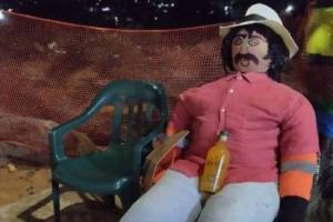 Alertan en Medellín sobre los riesgos de los muñecos con pólvora para el 31 de diciembre 