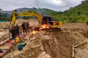 Destruyen laboratorio de coca avaluado en más de $400 millones en Briceño 