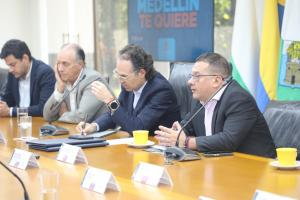 Reunión de JEP y Alcaldía de Medellín 