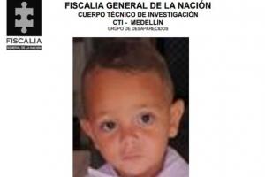 Niño  que fue secuestrado por su propio padre 