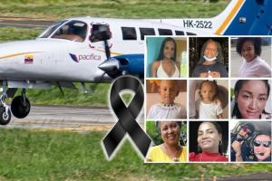 Siete cuerpos han sido recuperados tras trágico accidente aéreo en Urrao