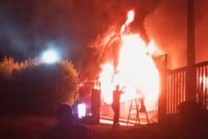 Incendio en Girardota, Antioquia 