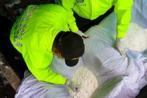 Destruyen laboratorio de cocaína en Antioquia 