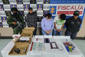 Capturan estafadores en Medellín