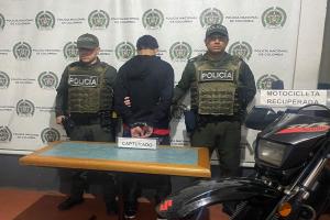 Capturado en Medellín por hurto y receptación