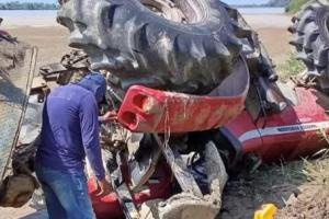 Volcadura de un tractor en Nechí cobró la vida del conductor