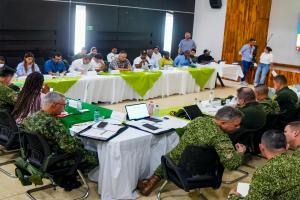 Autoridades departamentales y nacionales evalúan estrategias para el restablecimiento del orden público en Chocó
