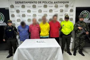Capturaron a cuatro cabecillas del Clan del Golfo en Betulia: Implicados en Incursión armada y múltiples homicidios