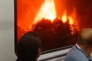 Voraz incendio en una bodega del centro de Medellín 