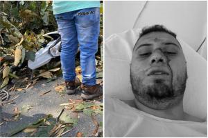 Nadie le responde: Víctima de caída de árbol en Medellín dice que su caso se lo han chutado entre la EPS y el SOAT 