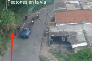 Habitantes de Calazans claman por sendero peatonal ante alta accidentalidad 