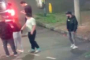 Pareja fue capturada por amenazar con una pistola a conductor tras un accidente de tránsito en Medellín