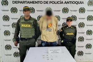 Cuatro detenidos en Rionegro: uno de ellos con 23 arrestos previos por tráfico de drogas 